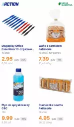 Gazetka promocyjna Action - Gazetka - ważna od 16.01 do 16.01.2024 - strona 25 - produkty: Ser, Gra, Długopis, Wafle, Płyn do spryskiwaczy, Fa