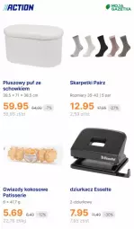 Gazetka promocyjna Action - Gazetka - ważna od 16.01 do 16.01.2024 - strona 32 - produkty: Ser, Puf, Karp, Skarpetki, Kokos
