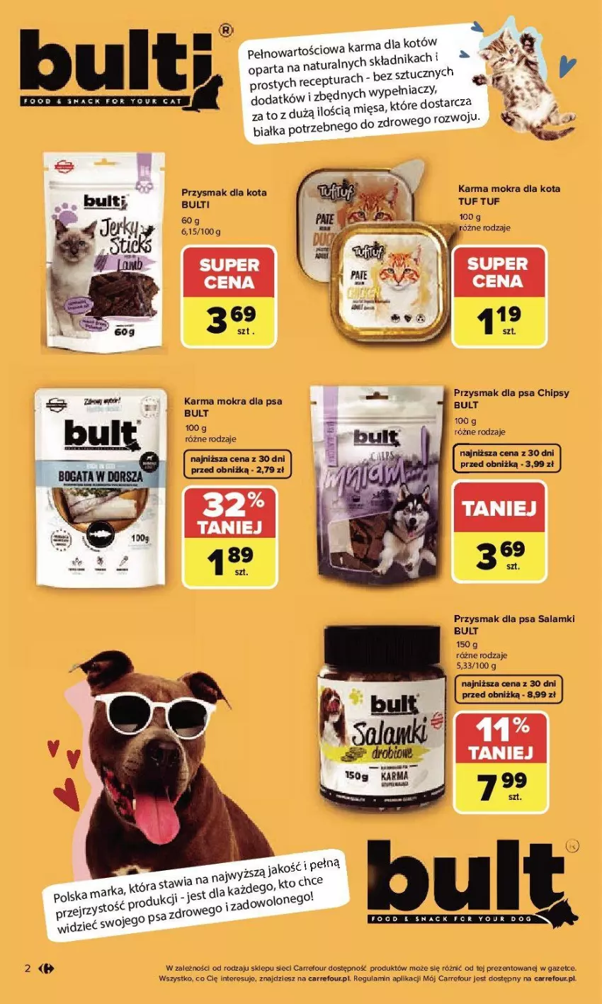 Gazetka promocyjna Carrefour - Gazetka Zookątek - ważna 04.05 do 30.05.2026 - strona 2 - produkty: Przysmak dla kota, Przysmak dla psa
