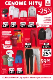 Gazetka promocyjna Selgros - Oferta przemysłowa - Gazetka - ważna od 23.06 do 23.06.2021 - strona 13 - produkty: Puma, Hi-Tec, Kosz, Czapka, T-shirt, Adidas, Koszulka, Dres, Wełna, Spodnie, Nike, Bluza, Spodnie dresowe