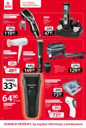 Gazetka promocyjna Selgros - Oferta przemysłowa - Gazetka - ważna od 23.06 do 23.06.2021 - strona 16 - produkty: Ciśnieniomierz, Remington, Termometr, Szczotka, Golarka, Szynka, Tytan, Maszynka, Suszarka, Kosmetyczka, LG