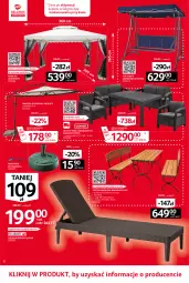 Gazetka promocyjna Selgros - Oferta przemysłowa - Gazetka - ważna od 23.06 do 23.06.2021 - strona 4 - produkty: Hama, Sos, Sok, Pur, Huśtawka, Stół, Parasol, Fotel, LG