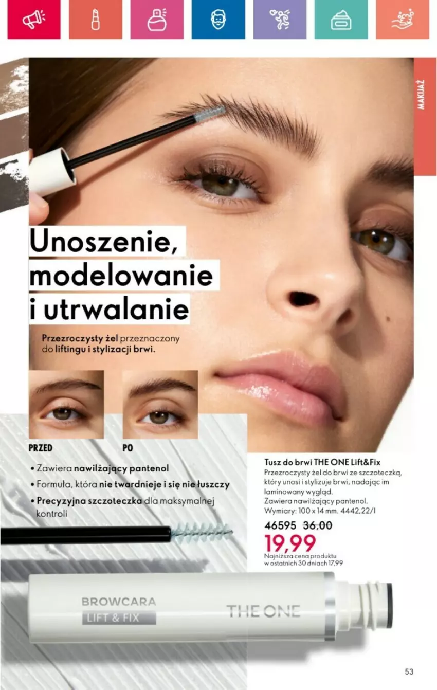 Gazetka promocyjna Oriflame - ważna 01.12 do 28.12.2024 - strona 130 - produkty: The ONE, Tusz