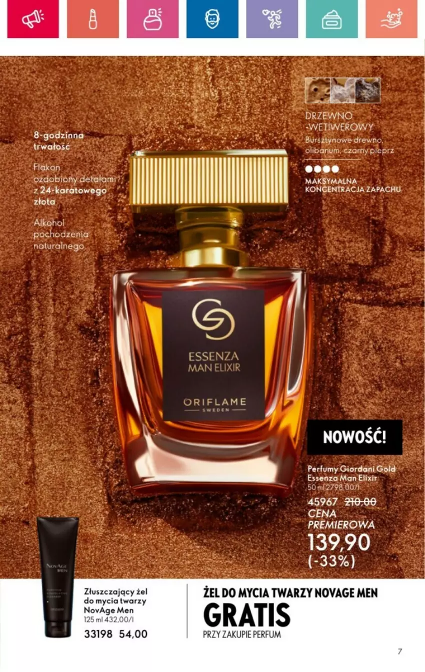 Gazetka promocyjna Oriflame - ważna 01.12 do 28.12.2024 - strona 148 - produkty: Giordani Gold, Gra, Nokia, NovAge, Perfum, Por