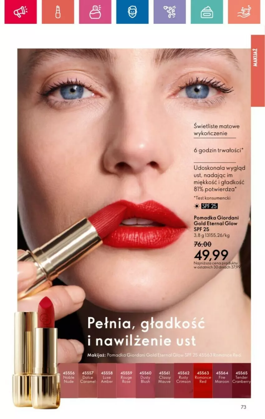 Gazetka promocyjna Oriflame - ważna 01.12 do 28.12.2024 - strona 152 - produkty: Giordani Gold, Rust