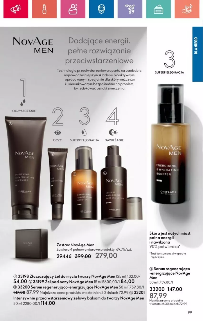 Gazetka promocyjna Oriflame - ważna 01.12 do 28.12.2024 - strona 180 - produkty: NovAge, Rum, Ser, Serum