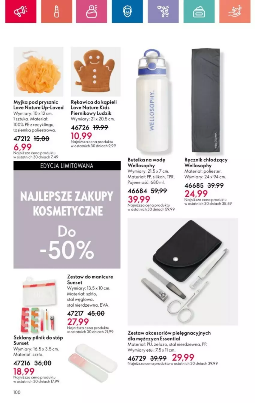 Gazetka promocyjna Oriflame - ważna 01.12 do 28.12.2024 - strona 3 - produkty: Love Nature, Piernik, Pilnik, Ręcznik