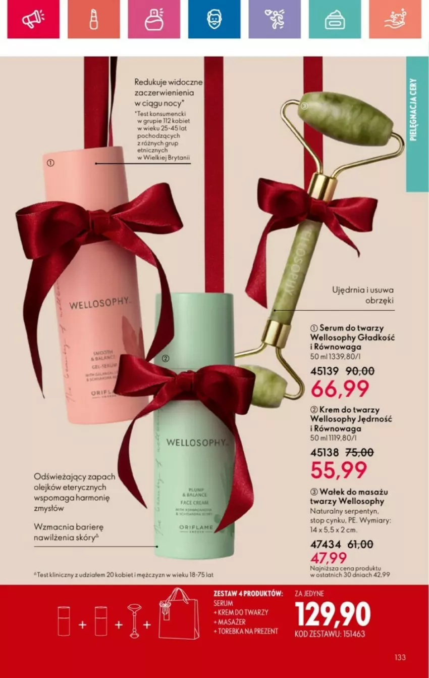 Gazetka promocyjna Oriflame - ważna 01.12 do 28.12.2024 - strona 39 - produkty: Cynk, Krem do twarzy, Olej, Rum, Ser, Serum, Serum do twarzy, Top, Waga, Wałek