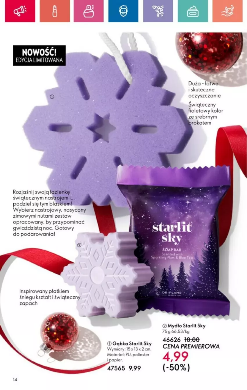 Gazetka promocyjna Oriflame - ważna 01.12 do 28.12.2024 - strona 46 - produkty: Mydło, Papier