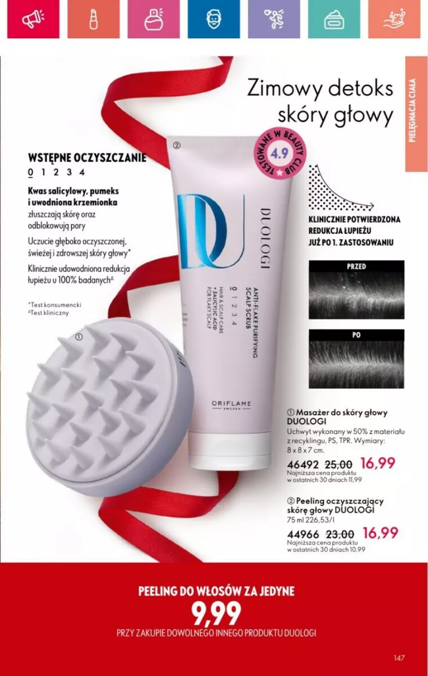 Gazetka promocyjna Oriflame - ważna 01.12 do 28.12.2024 - strona 54 - produkty: Masażer, Oriflame, Peeling, Pumeks