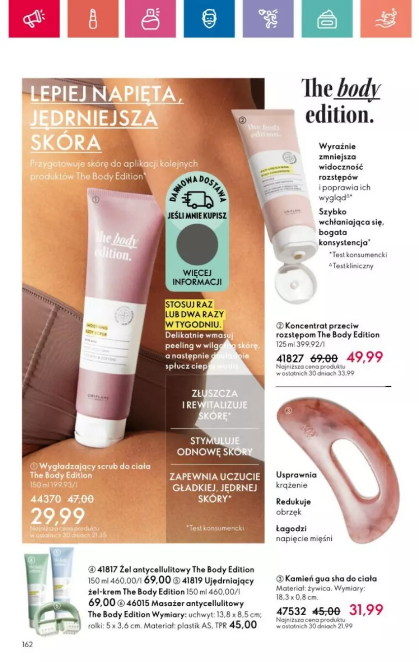 Gazetka promocyjna Oriflame - ważna 01.12 do 28.12.2024 - strona 71 - produkty: Body, Masażer, Rolki