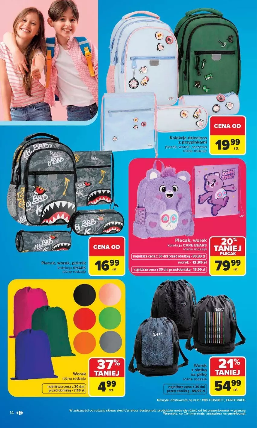 Gazetka promocyjna Carrefour - Gazetka Carrefour SZKOŁA nowy sezon - ważna 27.07 do 12.09.2026 - strona 15 - produkty: Dzieci, Inka, Piórnik, Plecak