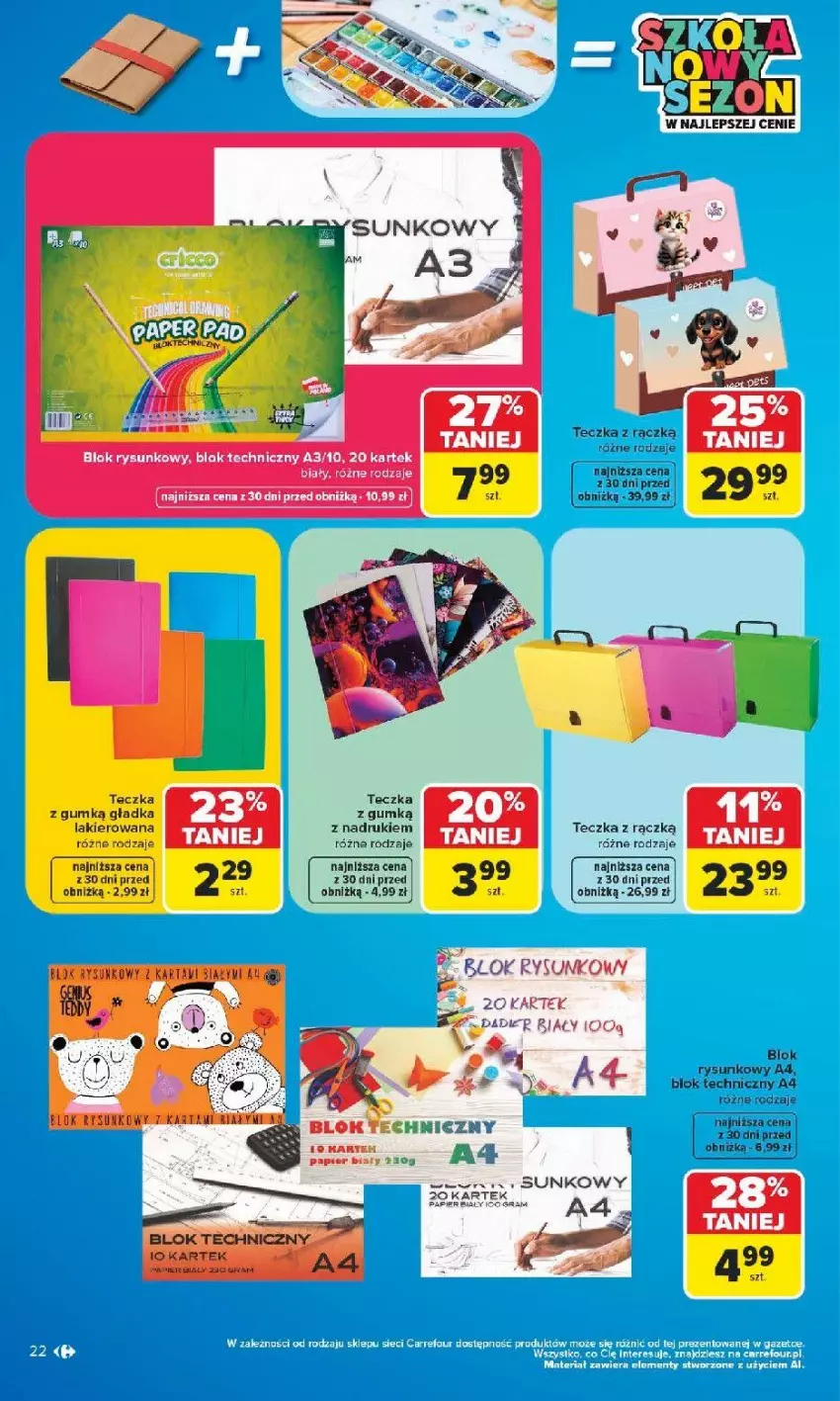 Gazetka promocyjna Carrefour - Gazetka Carrefour SZKOŁA nowy sezon - ważna 27.07 do 12.09.2026 - strona 23 - produkty: Gra, Papier