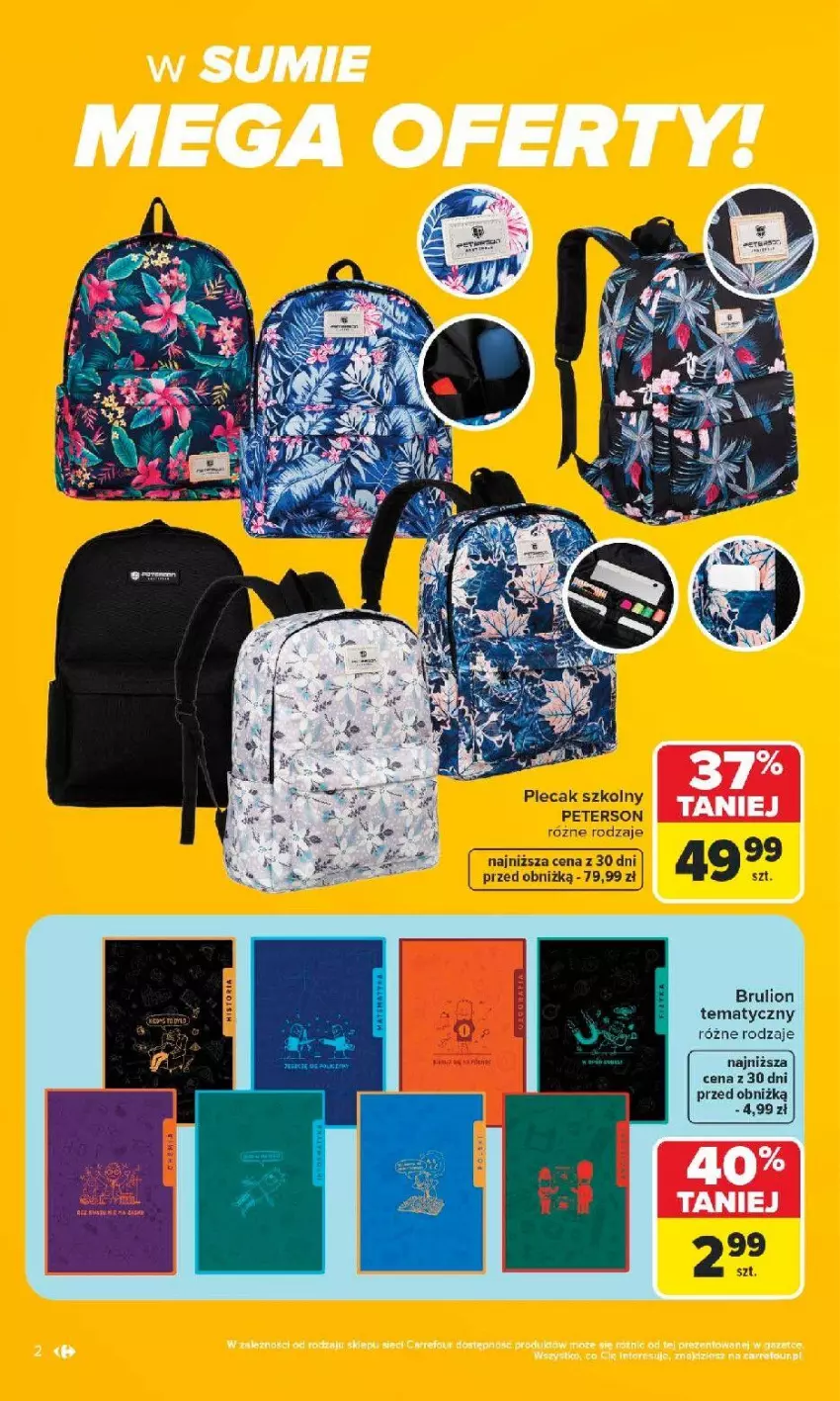 Gazetka promocyjna Carrefour - Gazetka Carrefour SZKOŁA nowy sezon - ważna 27.07 do 12.09.2026 - strona 3 - produkty: Lion