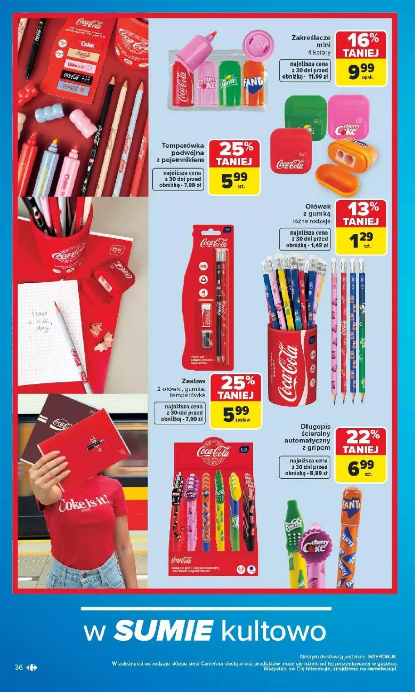 Gazetka promocyjna Carrefour - Gazetka Carrefour SZKOŁA nowy sezon - ważna 27.07 do 12.09.2026 - strona 37 - produkty: Długopis, O nas