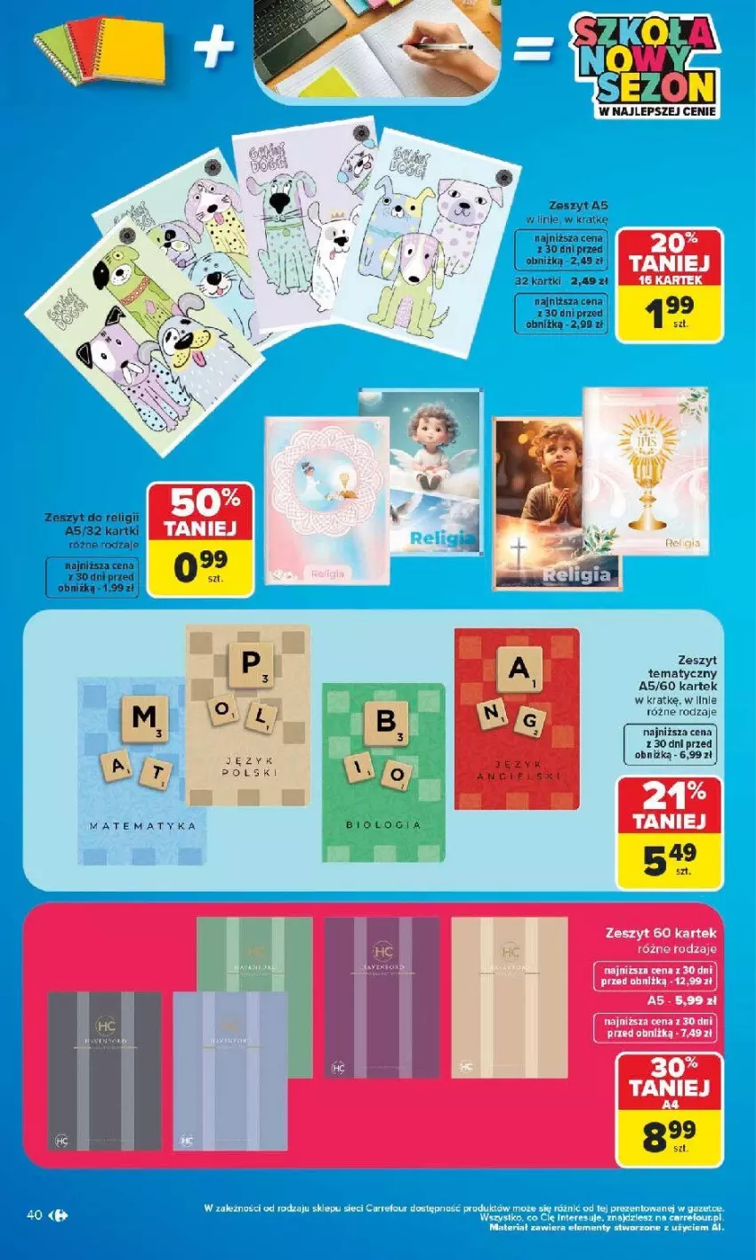 Gazetka promocyjna Carrefour - Gazetka Carrefour SZKOŁA nowy sezon - ważna 27.07 do 12.09.2026 - strona 41 - produkty: Bols