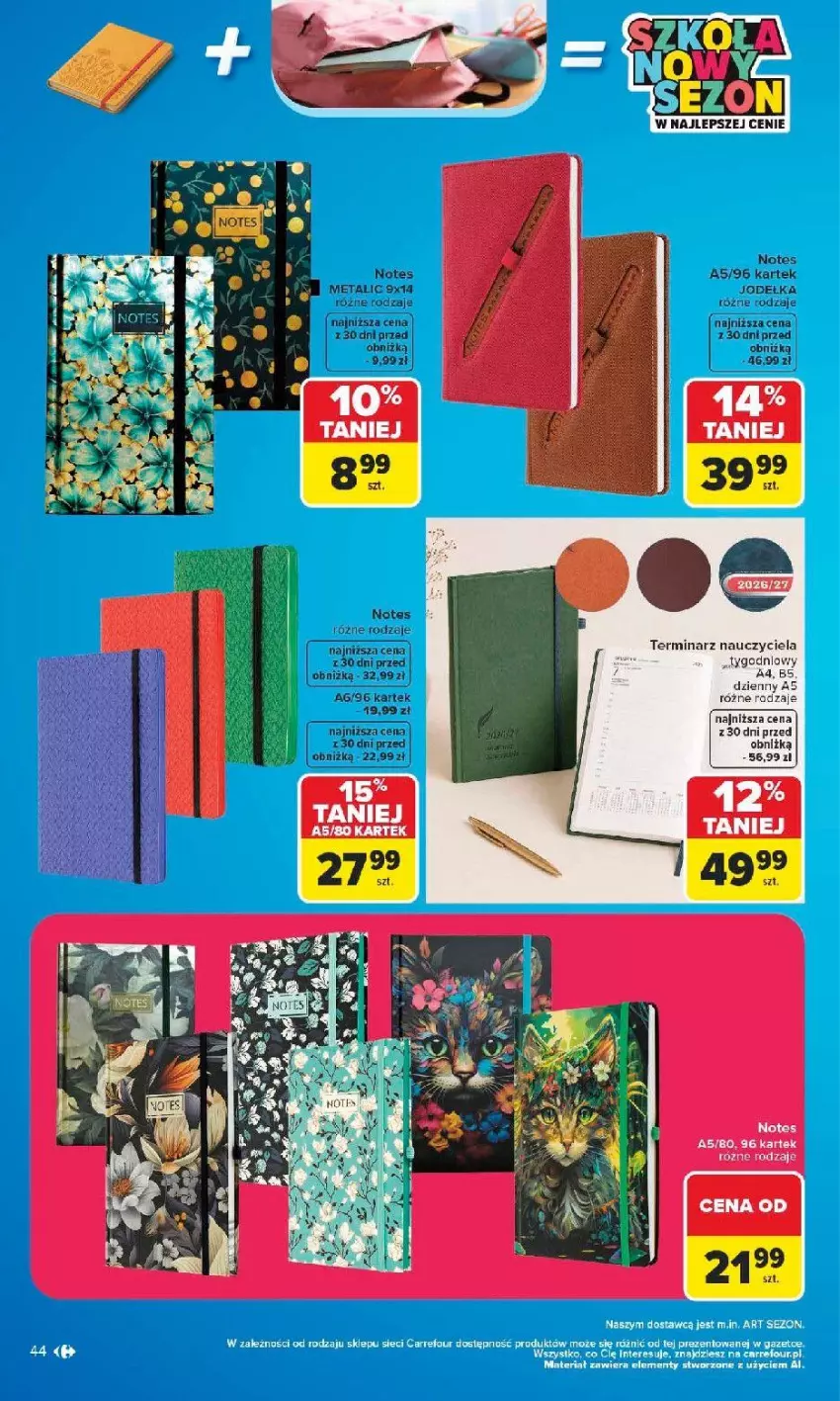 Gazetka promocyjna Carrefour - Gazetka Carrefour SZKOŁA nowy sezon - ważna 27.07 do 12.09.2026 - strona 45