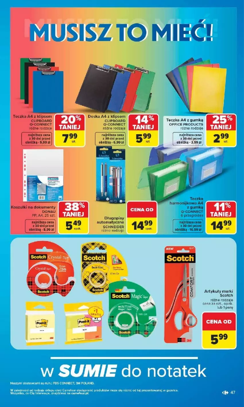 Gazetka promocyjna Carrefour - Gazetka Carrefour SZKOŁA nowy sezon - ważna 27.07 do 12.09.2026 - strona 48