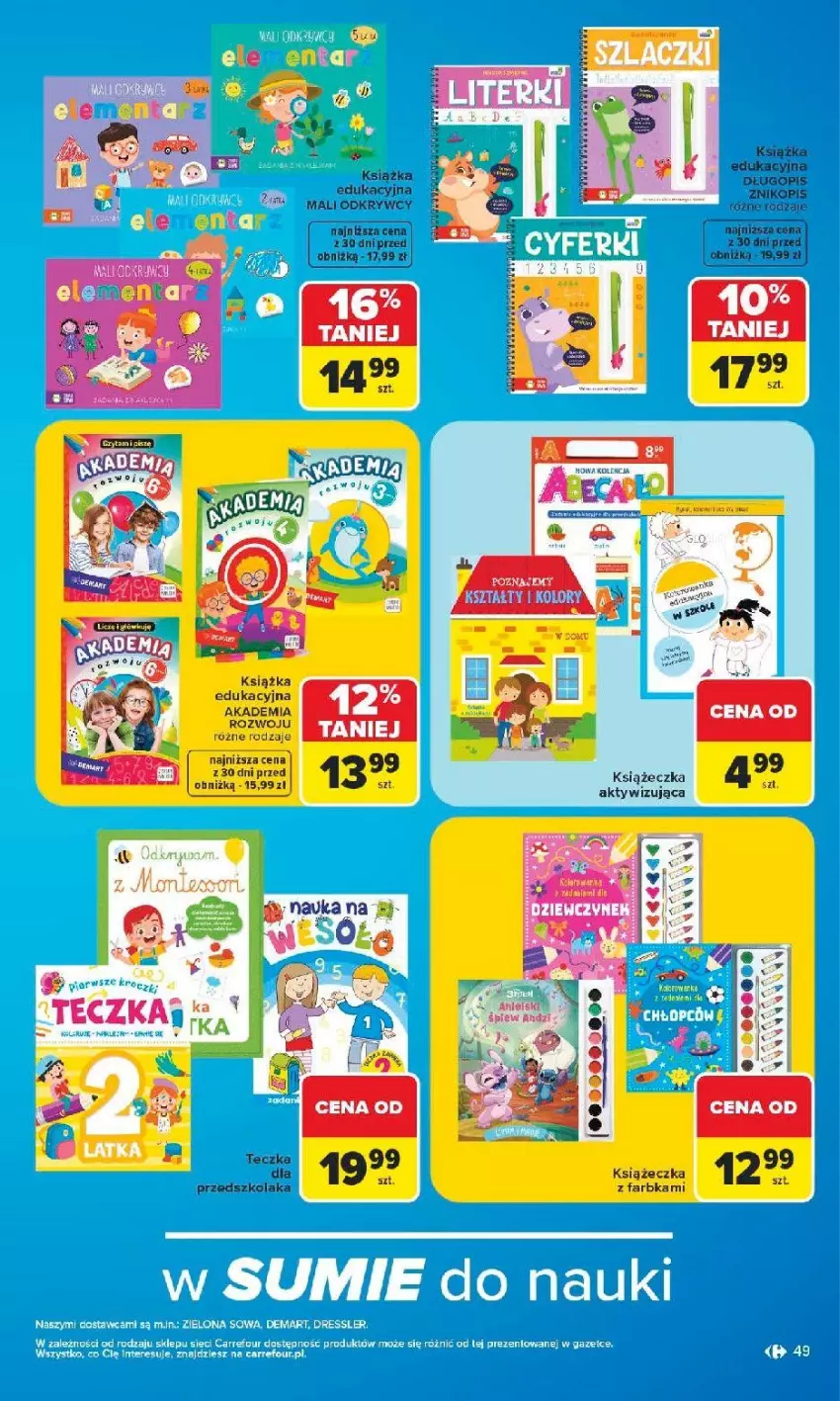 Gazetka promocyjna Carrefour - Gazetka Carrefour SZKOŁA nowy sezon - ważna 27.07 do 12.09.2026 - strona 50 - produkty: Cif, Długopis