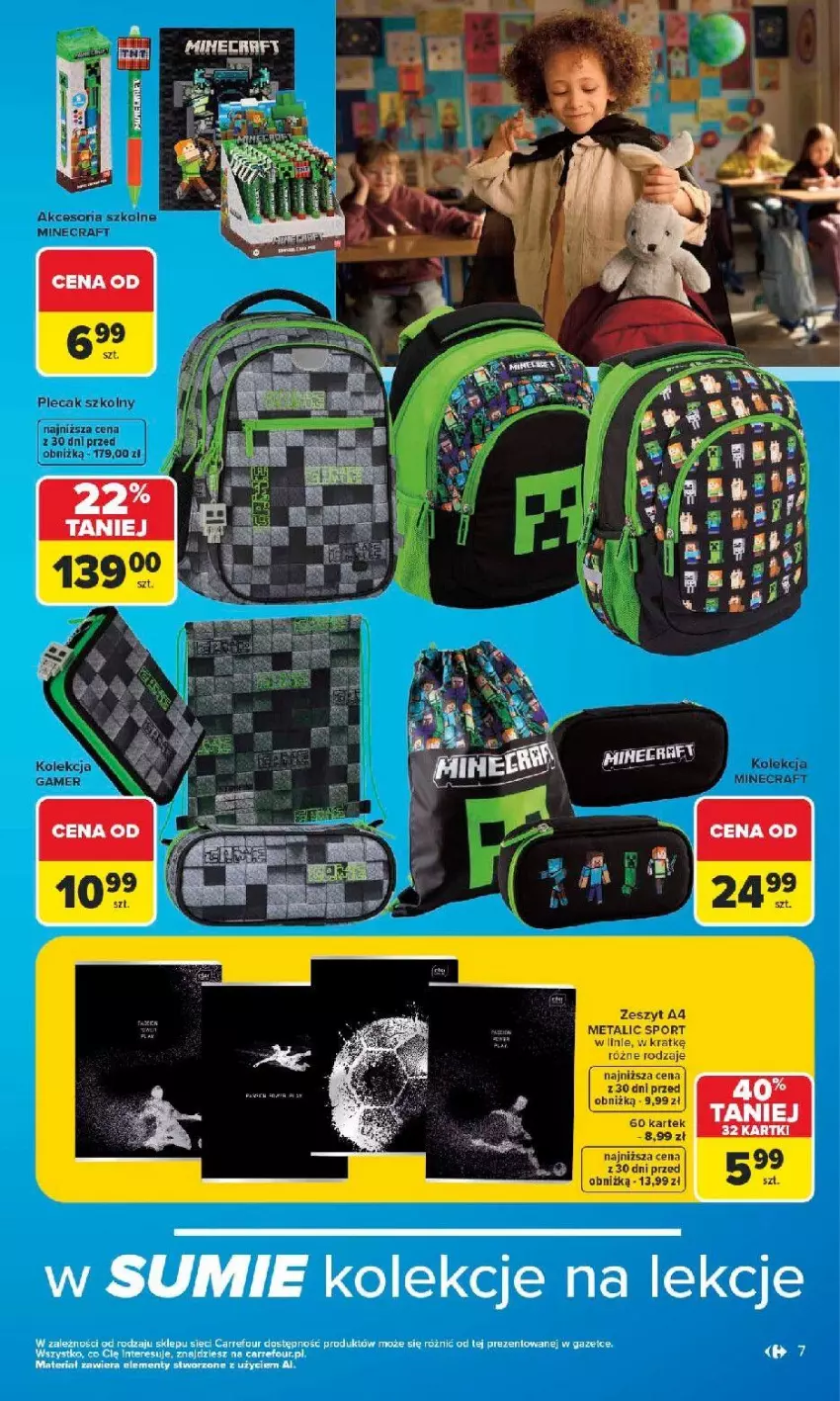 Gazetka promocyjna Carrefour - Gazetka Carrefour SZKOŁA nowy sezon - ważna 27.07 do 12.09.2026 - strona 8 - produkty: Por, Sport