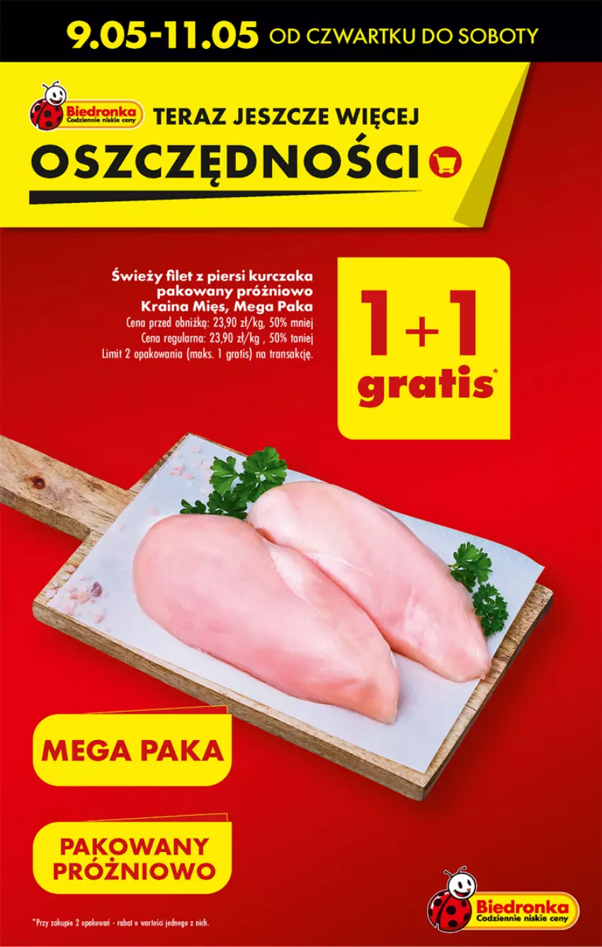 Gazetka promocyjna Biedronka - Od Środy - ważna 15.05 do 18.05.2024 - strona 17 - produkty: Filet z piersi kurczaka, Gra, Kurczak, Tera, Tran