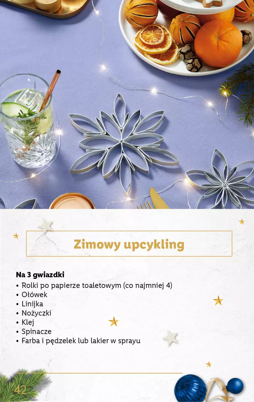 Gazetka promocyjna Lidl - KATALOG DELUXE DIY - ważna 28.11 do 25.12.2022 - strona 42 - produkty: Fa, Klej, Lakier, Noż, Nożyczki, Papier, Rolki