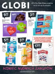 Gazetka promocyjna Carrefour - Gazetka Globi - Gazetka - ważna od 08.03 do 08.03.2021 - strona 2 - produkty: Piwa, Piwo, Sok pomarańczowy, Sok, Gra, Jogurt, Kosz, Actimel, Czekolada, Milka, Hortex