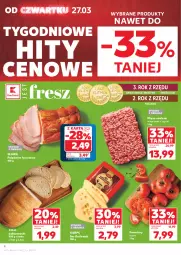 Gazetka promocyjna Kaufland - Gazetka tygodnia - Gazetka - ważna od 02.04 do 02.04.2025 - strona 4 - produkty: Piec, Polędwica, Mięso mielone, Warzywa, Sos, Ser, Królewski, Pieczywo, Owoce, Chleb, Pomidory, Mięso