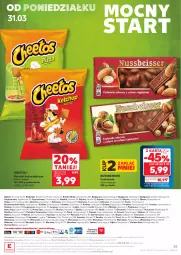 Gazetka promocyjna Kaufland - Gazetka tygodnia - Gazetka - ważna od 02.04 do 02.04.2025 - strona 55 - produkty: Cheetos, Top, Sos, Ser, Telefon, Chrupki, Dres, Lion, Piast, Czekolada, Orka, Monte, Fa