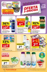 Gazetka promocyjna Auchan - 30 Lat Supermarket - Gazetka - ważna od 19.08 do 19.08.2026 - strona 4 - produkty: Domestos, Kawa rozpuszczalna, Ser, Kawa, Actimel, Deser, Jacobs, Kefir, Nivea, Monte, Mleko