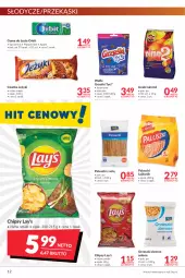 Gazetka promocyjna Makro - [Oferta promocyjna] Artykuły spożywcze i przemysłowe - Gazetka - ważna od 24.01 do 24.01.2022 - strona 12 - produkty: Ciastka, Ser, Lajkonik, Orzeszki, Jeżyki, Chipsy, Wafle, Grześki, Orbit, Guma do żucia, Deser, Lizaki, Orzeszki ziemne, Lay’s, Nimm2