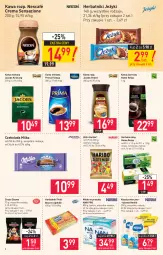 Gazetka promocyjna Stokrotka - Market - Gazetka - ważna od 22.09 do 22.09.2021 - strona 8 - produkty: Nescafé, Ryż, Rum, Mleko w proszku, Herbatniki Petit Beurre, Kawa ziarnista, Jeżyki, Kawa mielona, Kawa, Jacobs Krönung, Velvet, Herbatniki, Czekolada, Prima, Jacobs Velvet, Rodzynki, Jacobs, Herbata, Haribo, Mięta, Nestlé, Milka, Mleko