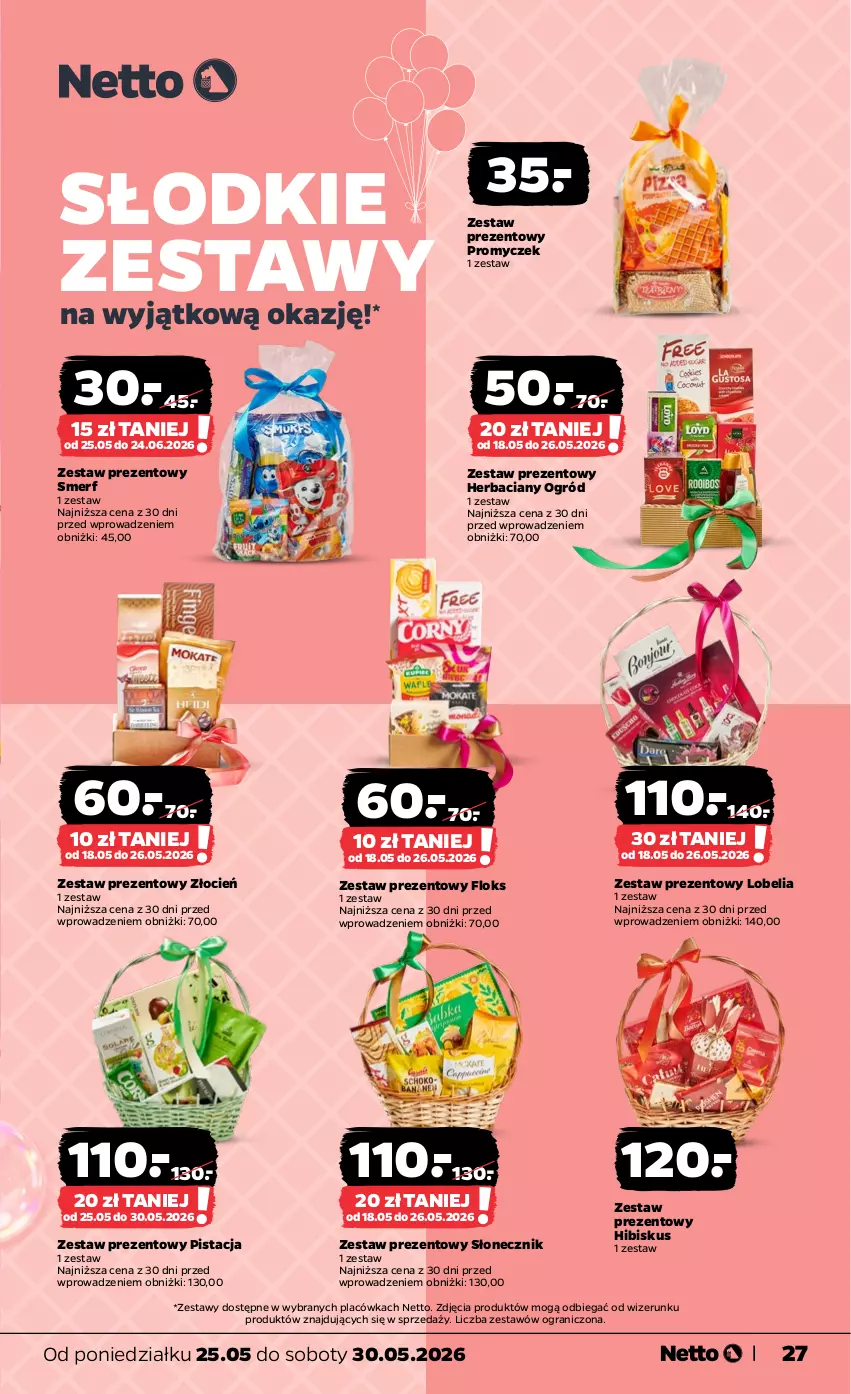Gazetka promocyjna Netto - Od Poniedziałku - ważna 25.05 do 30.05.2026 - strona 27 - produkty: Cień, Gra, Hibiskus, Ogród, Zestaw prezentowy