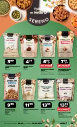 Gazetka promocyjna Netto - Od Poniedziałku - Gazetka - ważna od 30.05 do 30.05.2026 - strona 29 - produkty: Pistacje, Ser, Orzeszki, Mieszanka studencka, Chipsy, Daktyle, Orzeszki ziemne