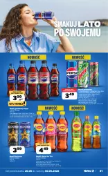 Gazetka promocyjna Netto - Od Poniedziałku - Gazetka - ważna od 30.05 do 30.05.2026 - strona 31 - produkty: Ice tea, Mirinda, Pepsi, Lipton, Napój gazowany, Napój