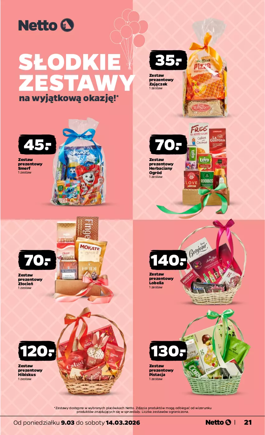 Gazetka promocyjna Netto - Od Poniedziałku - ważna 09.03 do 14.03.2026 - strona 21 - produkty: Cień, Gra, Hibiskus, Ogród, Zestaw prezentowy