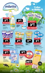 Gazetka promocyjna Netto - Od Poniedziałku - Gazetka - ważna od 14.03 do 14.03.2026 - strona 13 - produkty: Serek puszysty, Jogurt naturalny, Ser, Maślanka, Twaróg, Jogurt, Kawa, Wałek, Serek, Ser kozi, Twaróg półtłusty, Gouda, Mleko