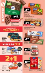 Gazetka promocyjna Netto - Od Poniedziałku - Gazetka - ważna od 14.03 do 14.03.2026 - strona 20 - produkty: Piernik, Nutella, Krakus, Por, Gra, Jogurt, Tago, Wafle, Herbatniki, Mleczko, Sport, Czekolada, Ptasie mleczko, Ferrero, Knoppers, E. Wedel, Ritter Sport, Krakuski, Kinder