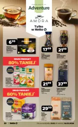 Gazetka promocyjna Netto - Od Poniedziałku - Gazetka - ważna od 14.03 do 14.03.2026 - strona 22 - produkty: Earl Grey, Kawa rozpuszczalna, Sok, BIC, Kawa ziarnista, Kawa, Herbata