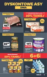 Gazetka promocyjna Netto - Od Poniedziałku - Gazetka - ważna od 14.03 do 14.03.2026 - strona 3 - produkty: Kawa rozpuszczalna, Mus, Gra, Papier, Jaja, Kawa, Kosz, Velvet, LANA, Schab wieprzowy, Ręcznik, Jacobs, Woda, Kokos