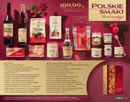 Gazetka promocyjna Makro - Świat prezentów - gotowe kosze i zestawy świąteczne - Gazetka - ważna od 23.12 do 23.12.2022 - strona 27 - produkty: Piernik, Miód pitny, Krakus, Ser, Pasztet, Wawel, Pierniki w czekoladzie, Smalec, Mleczko, Czekolada, Wódka, Miód, Rolnik, Ptasie mleczko, Bukiet, E. Wedel, Deser, Wino, Kakao, Fa