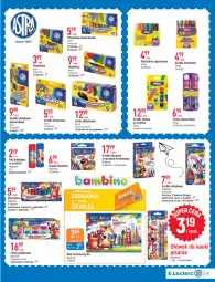 Gazetka promocyjna E Leclerc - Gazetka - ważna od 28.08 do 28.08.2022 - strona 9 - produkty: Noż, Nożyczki, Klej, Podkładka, Plastelina, Podkład, Fa