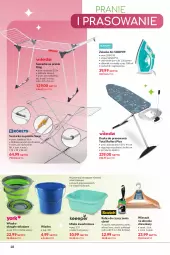 Gazetka promocyjna Makro - [Oferta specjalna] Wiosenne porządki - Gazetka - ważna od 04.04 do 04.04.2022 - strona 18 - produkty: Ubrania, Top, Sok, Deska do prasowania, Wieszak, Rolki, Wiadro, Suszarka, Suszarka na pranie, Miska