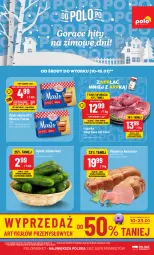 Gazetka promocyjna PoloMarket - Gazetka pomocyjna - Gazetka - ważna od 16.01 do 16.01.2024 - strona 1 - produkty: Polędwica, Sos, Ogórek, Madej Wróbel, LANA, Masło