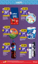 Gazetka promocyjna PoloMarket - Gazetka pomocyjna - Gazetka - ważna od 16.01 do 16.01.2024 - strona 18 - produkty: Ser, BIC, Pepsi max, Papier, Kawa ziarnista, Kawa, LANA, Serek, Pepsi, Ręcznik, Camembert, Napój gazowany, Lavazza, Napój, Olma, Antyperspirant, Nivea