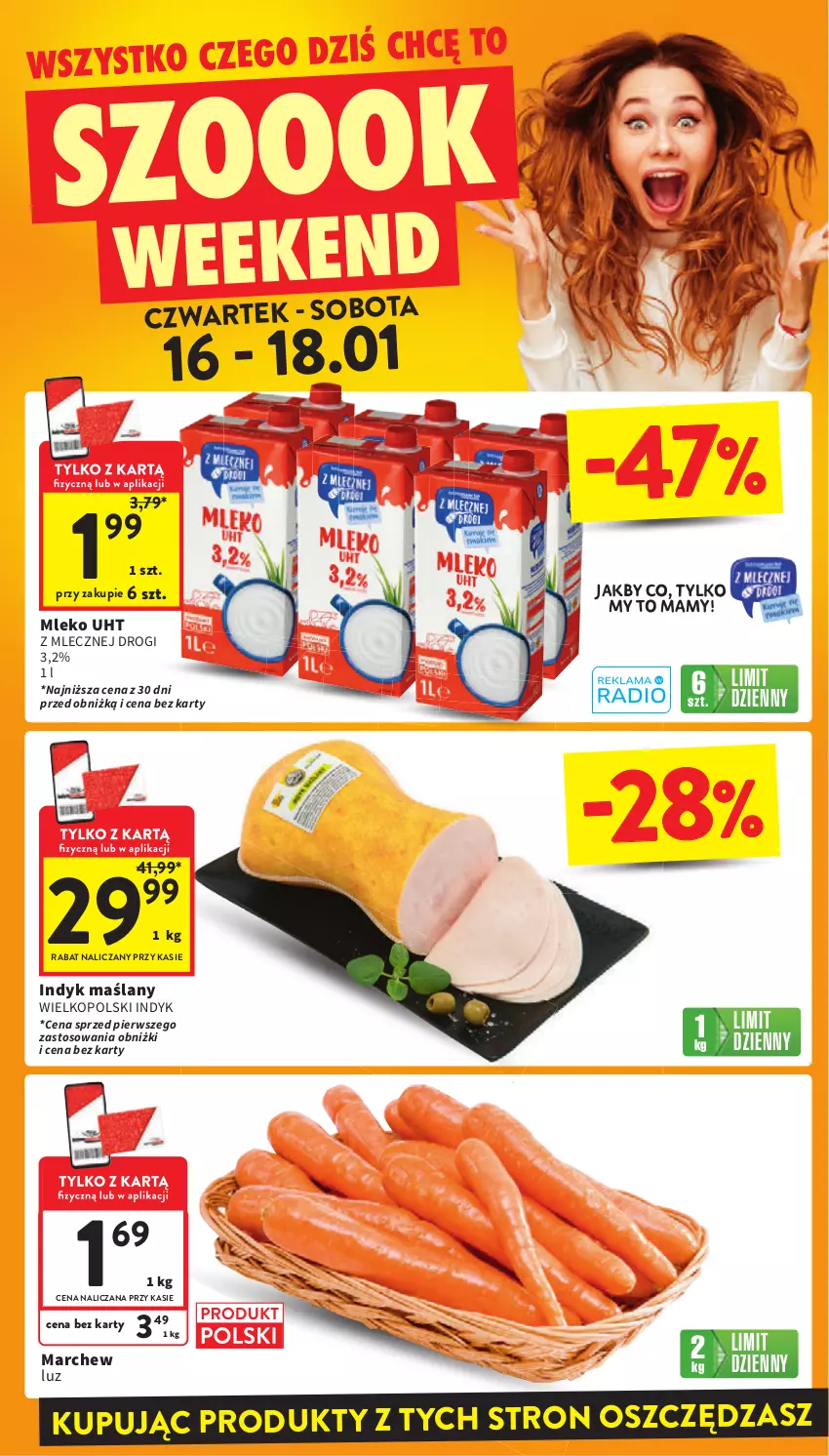 Gazetka promocyjna Intermarche - ważna 16.01 do 22.01.2025 - strona 2 - produkty: Mleko