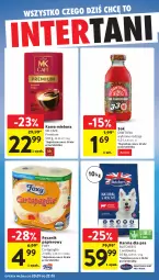 Gazetka promocyjna Intermarche - Gazetka - ważna od 22.01 do 22.01.2025 - strona 38 - produkty: Dawtona, Sok, Papier, Kawa mielona, Kawa, Ręcznik, Rolki, Foxy, Butcher's