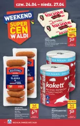 Gazetka promocyjna Aldi - Okazje na weekend - Gazetka - ważna od 27.04 do 27.04.2025 - strona 10 - produkty: Gra, Papier, Ręcznik, Masło, Kiełbasa, Kiełbasa śląska