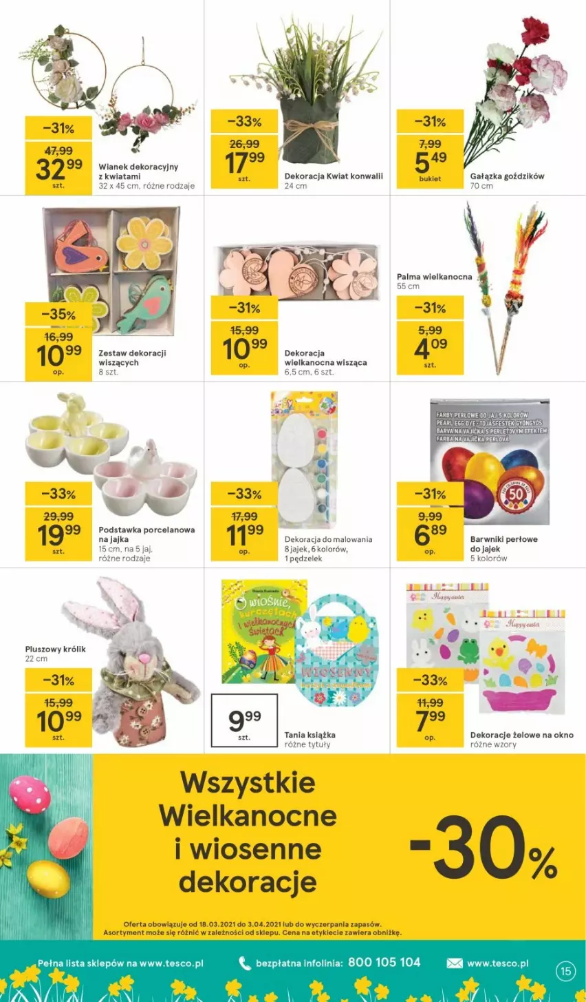 Gazetka promocyjna Tesco - Tesco gazetka - przyszły tydzień - ważna 25.03 do 03.04.2021 - strona 15 - produkty: Książka, Okno, Palma, Por