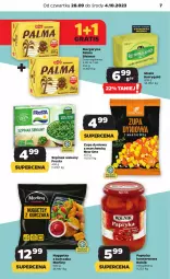 Gazetka promocyjna Netto - Artykuły spożywcze - Gazetka - ważna od 04.10 do 04.10.2023 - strona 7 - produkty: Kurczak, Frosta, Ser, Gra, Zupa, Papryka, Palma, Margaryna, Morliny, Rolnik, Masło, Szpinak